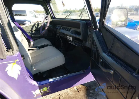 1993 Jeep Wrangler / Yj from USA, damaged, VIN 1J4FY29SXPP223578